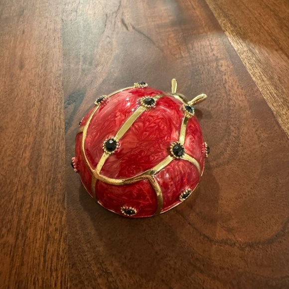 Ladybug trinket tea candle holder - Picture 5 of 5